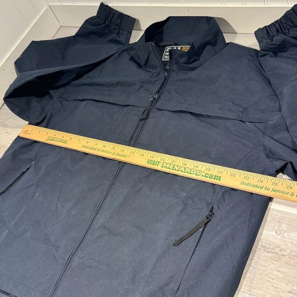 5.11 Tactical Series Jacket Mens L‎ Black Windbreaker Concealed Carry